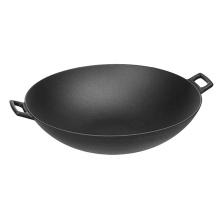 Pre-Seasoned Cast Iron Chinese Wok